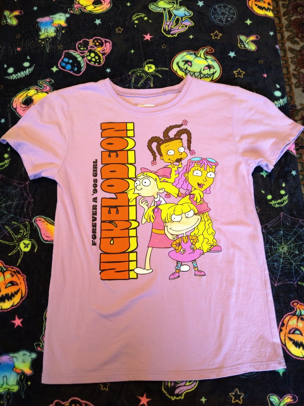 Nickelodeon Forever A 90s Girl Cartoon Tee